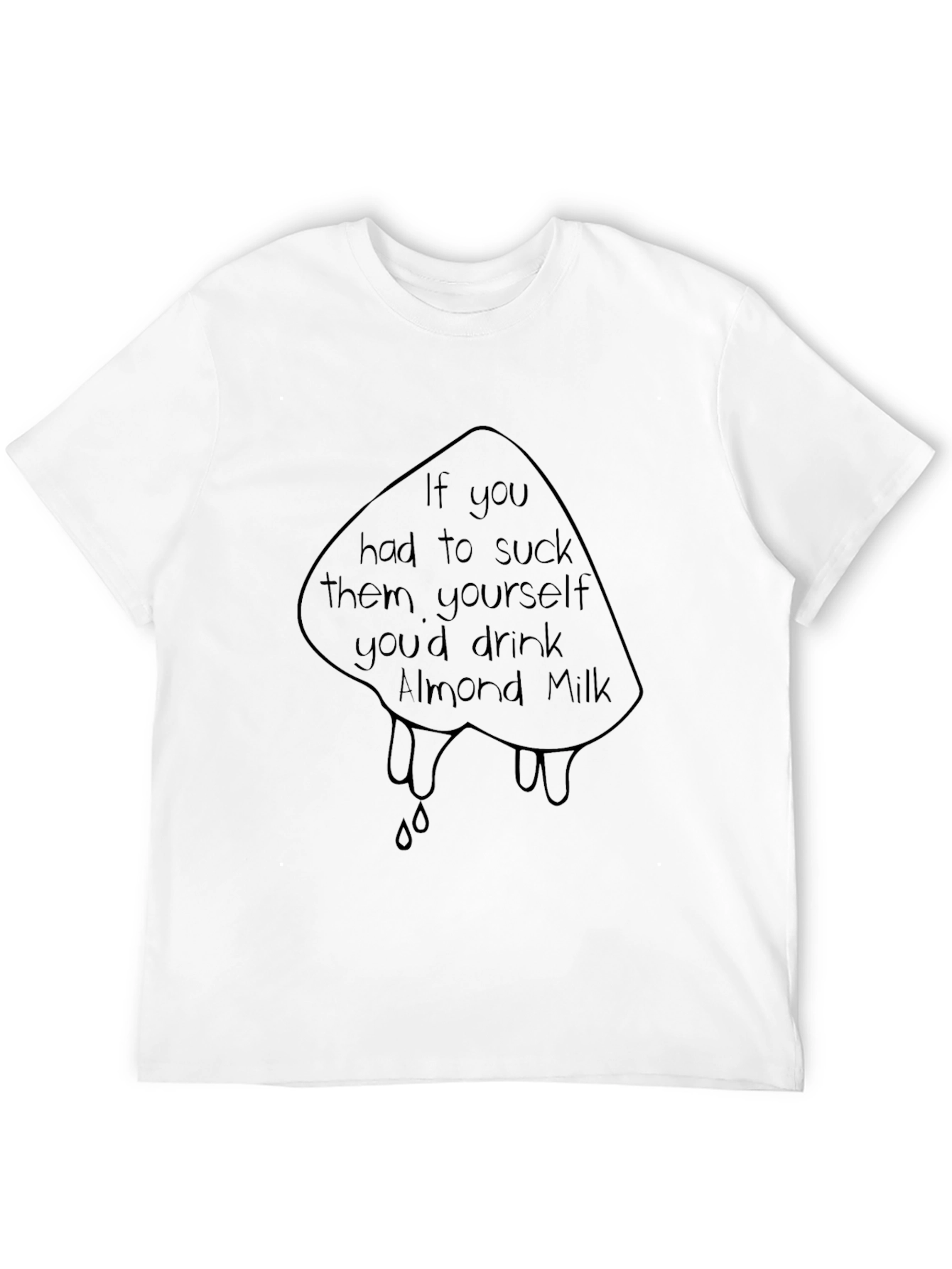 Almond Milk Funny T-Shirt