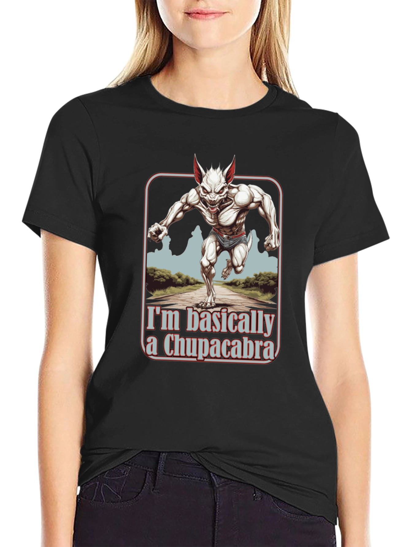 Chupacabra Graphic Novelty T-Shirt