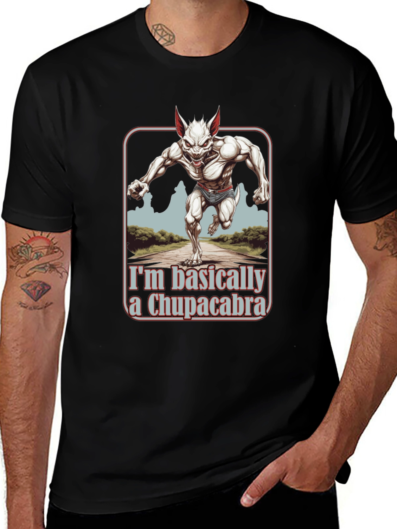 Chupacabra Graphic Novelty T-Shirt