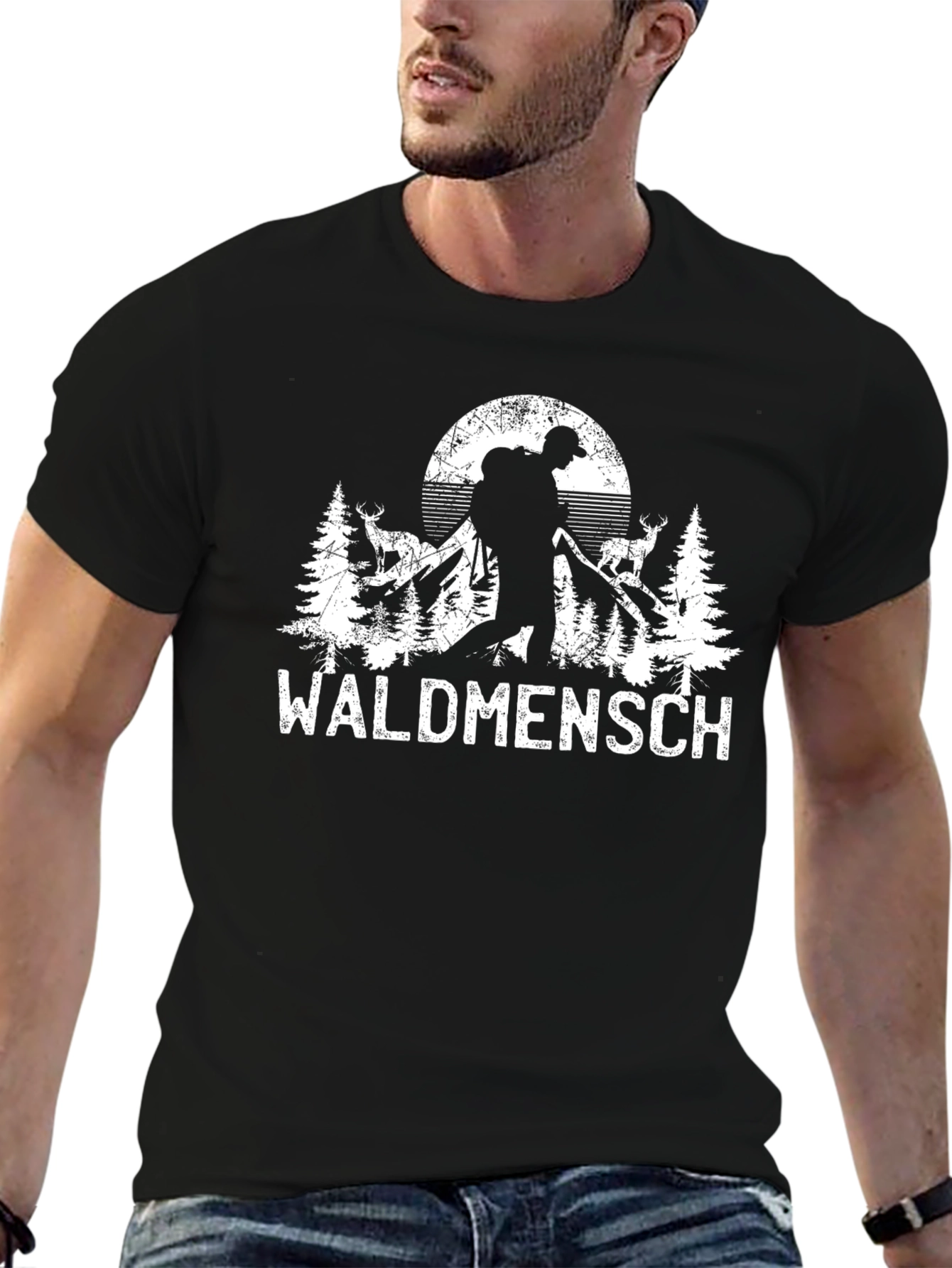 Waldmensch Hiking T-Shirt - Outdoor Adventure Tee