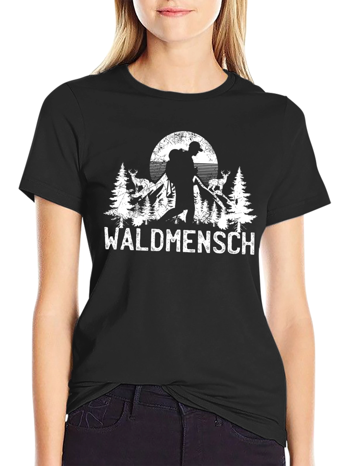Waldmensch Hiking T-Shirt - Outdoor Adventure Tee