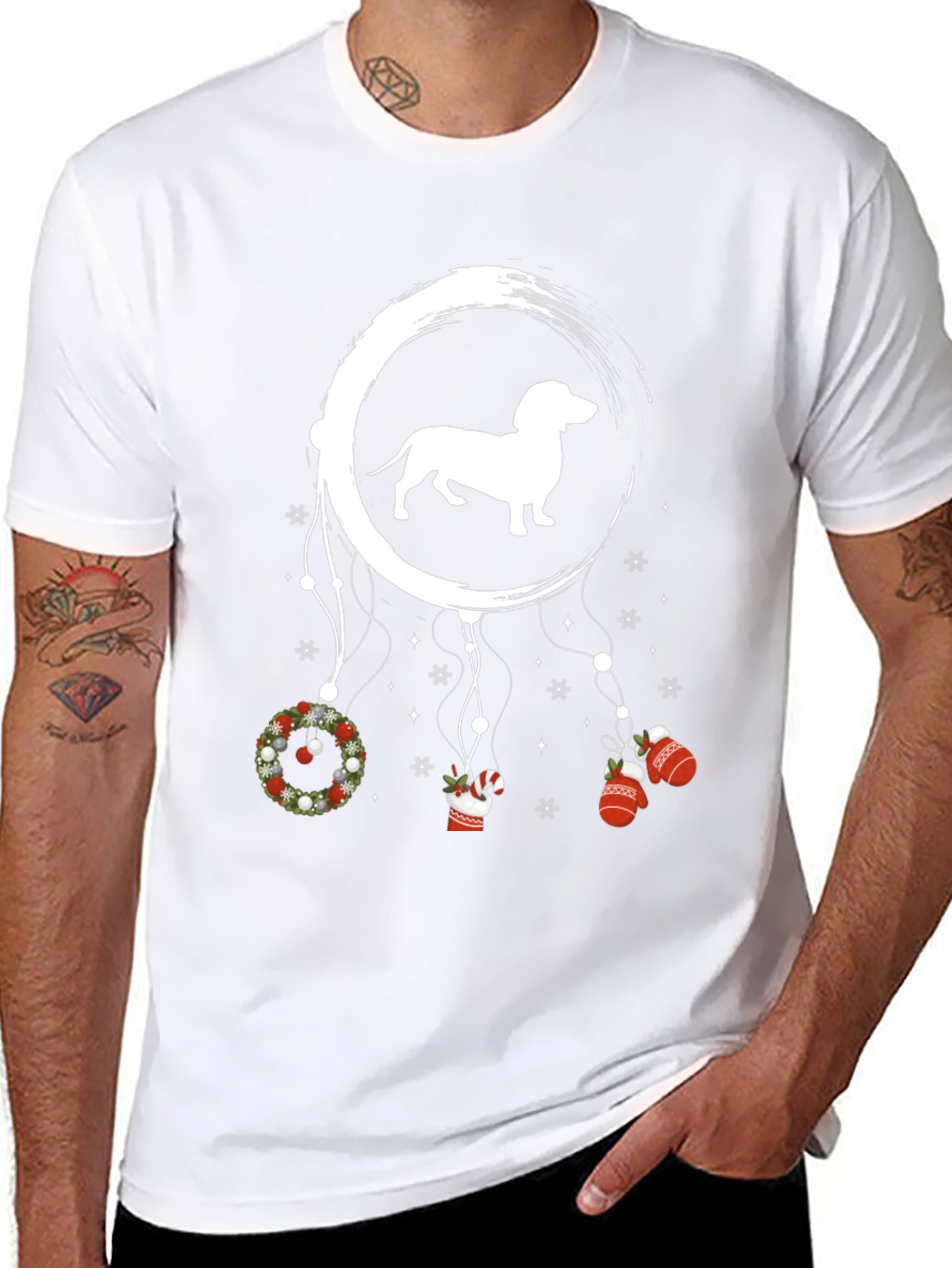 Dachshund Christmas T-Shirt