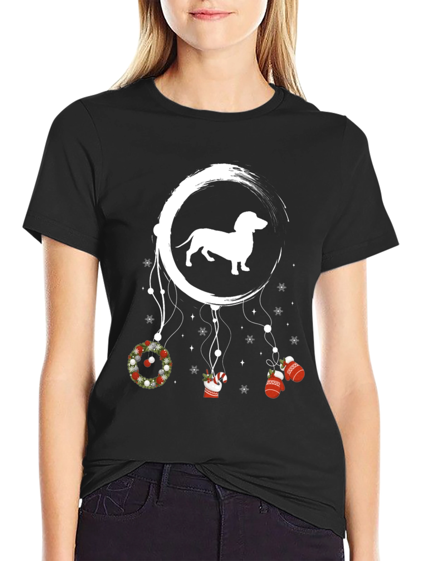Dachshund Christmas T-Shirt