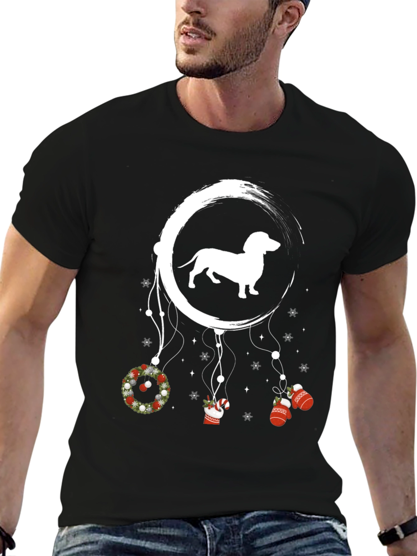 Dachshund Christmas T-Shirt