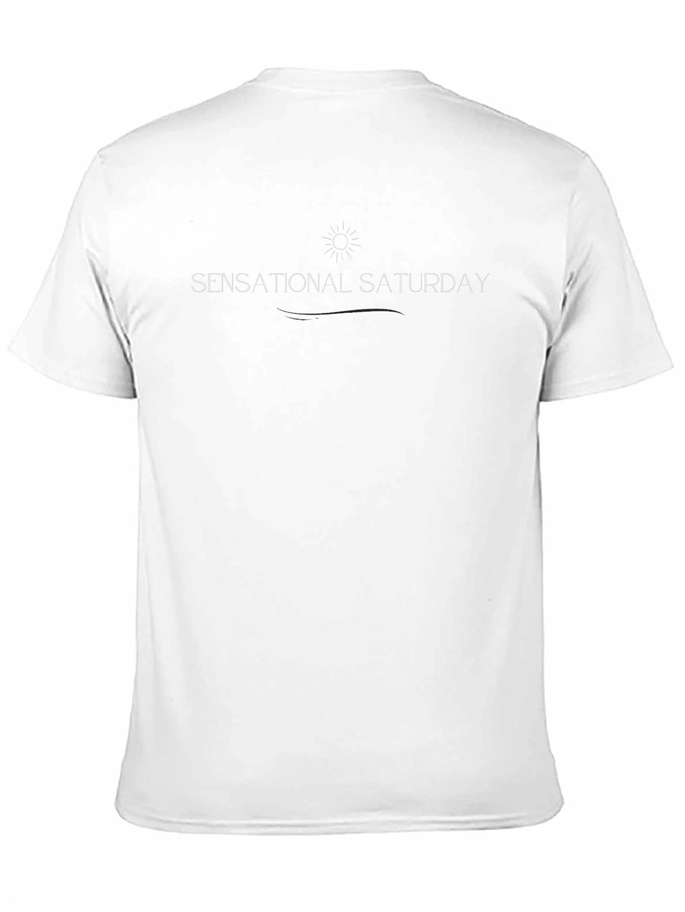 Sensational Saturday Graphic Tee - Black