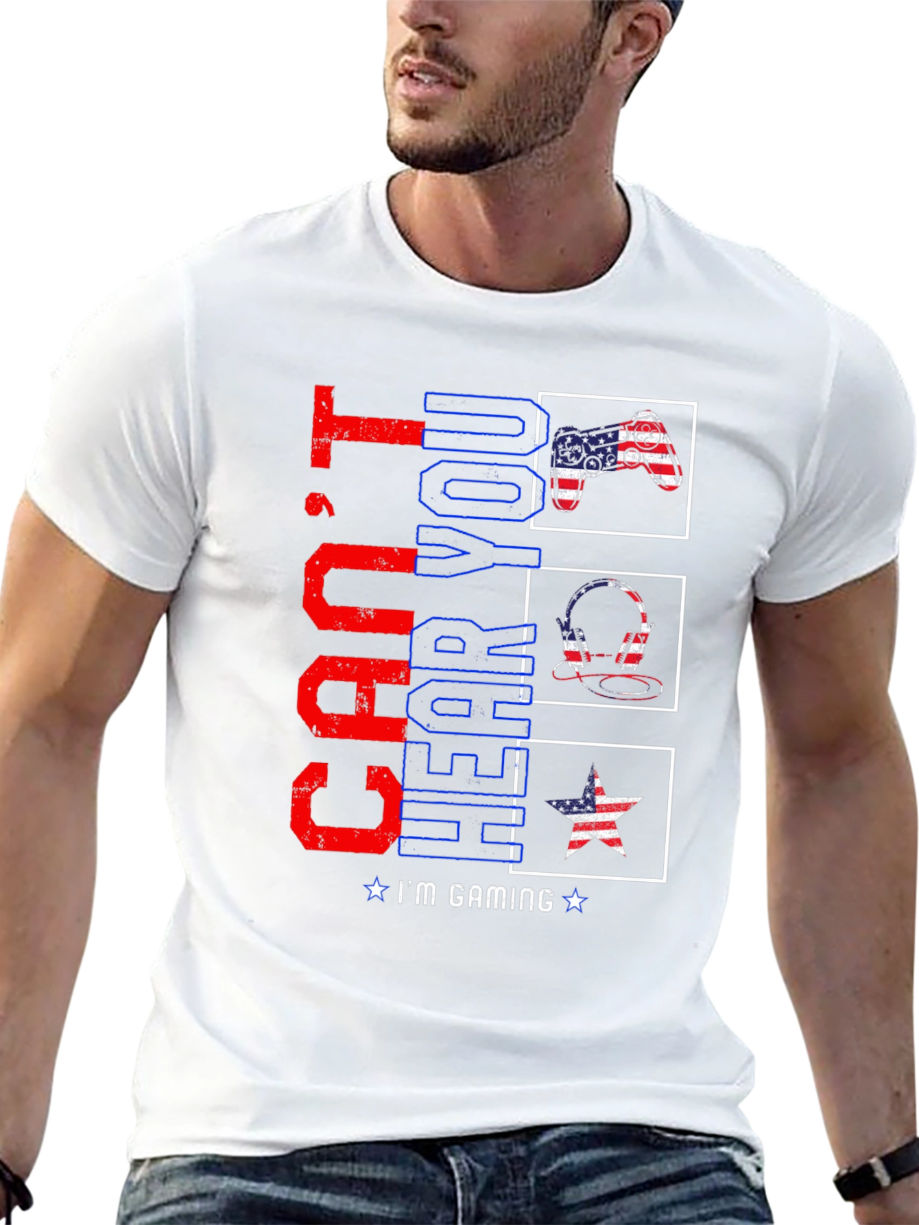 Cant Hear You Im Gaming T-Shirt