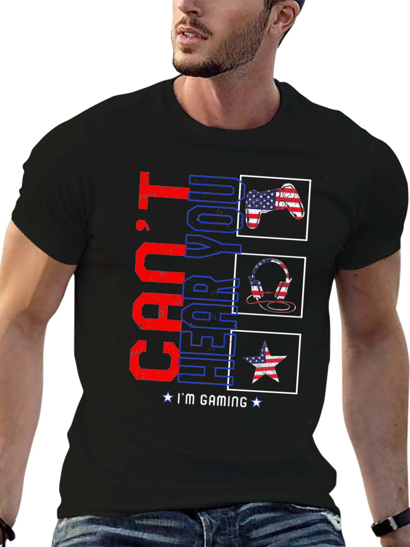 Cant Hear You Im Gaming T-Shirt