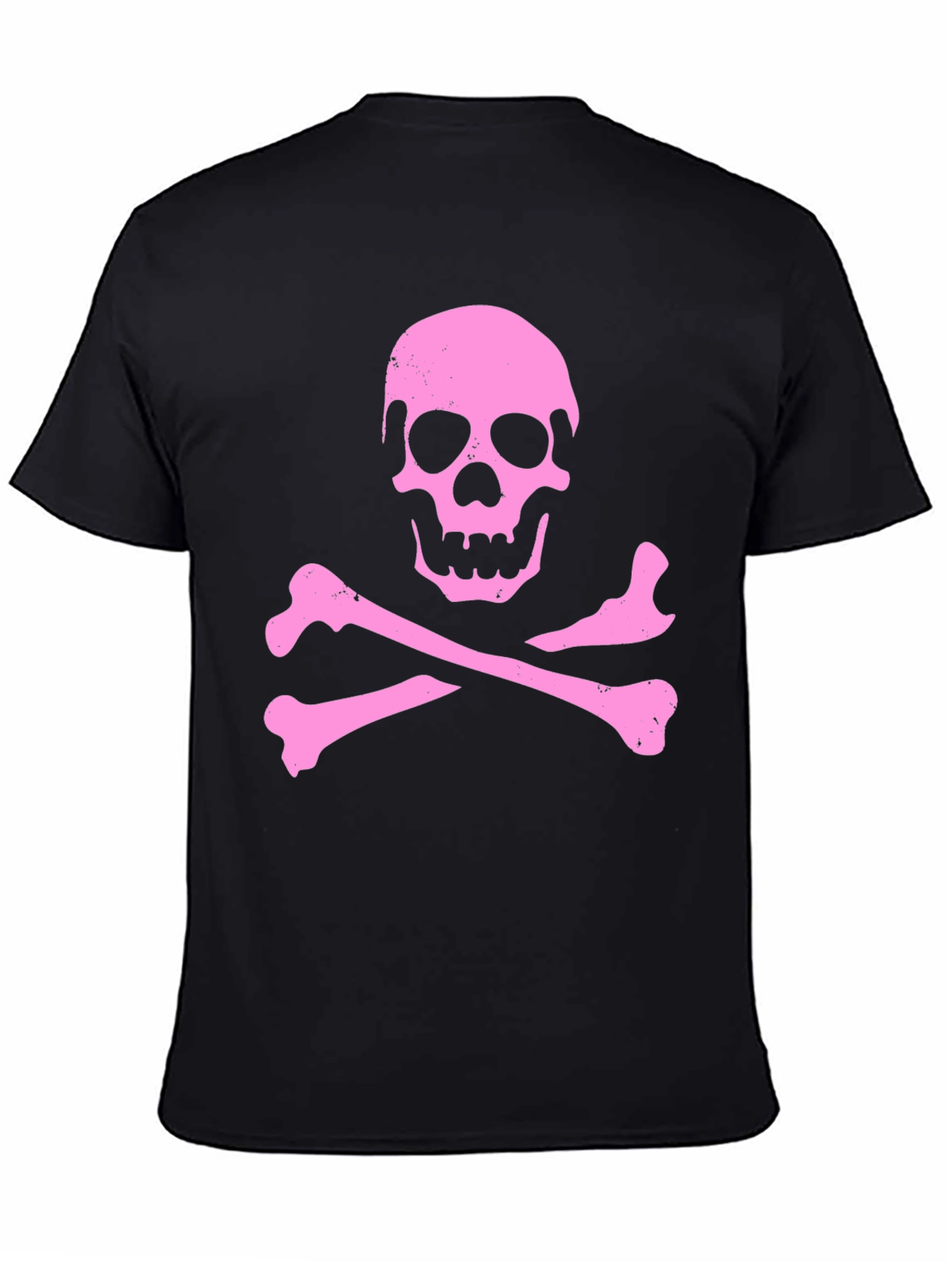 Skull & Crossbones Graphic Tee - Black