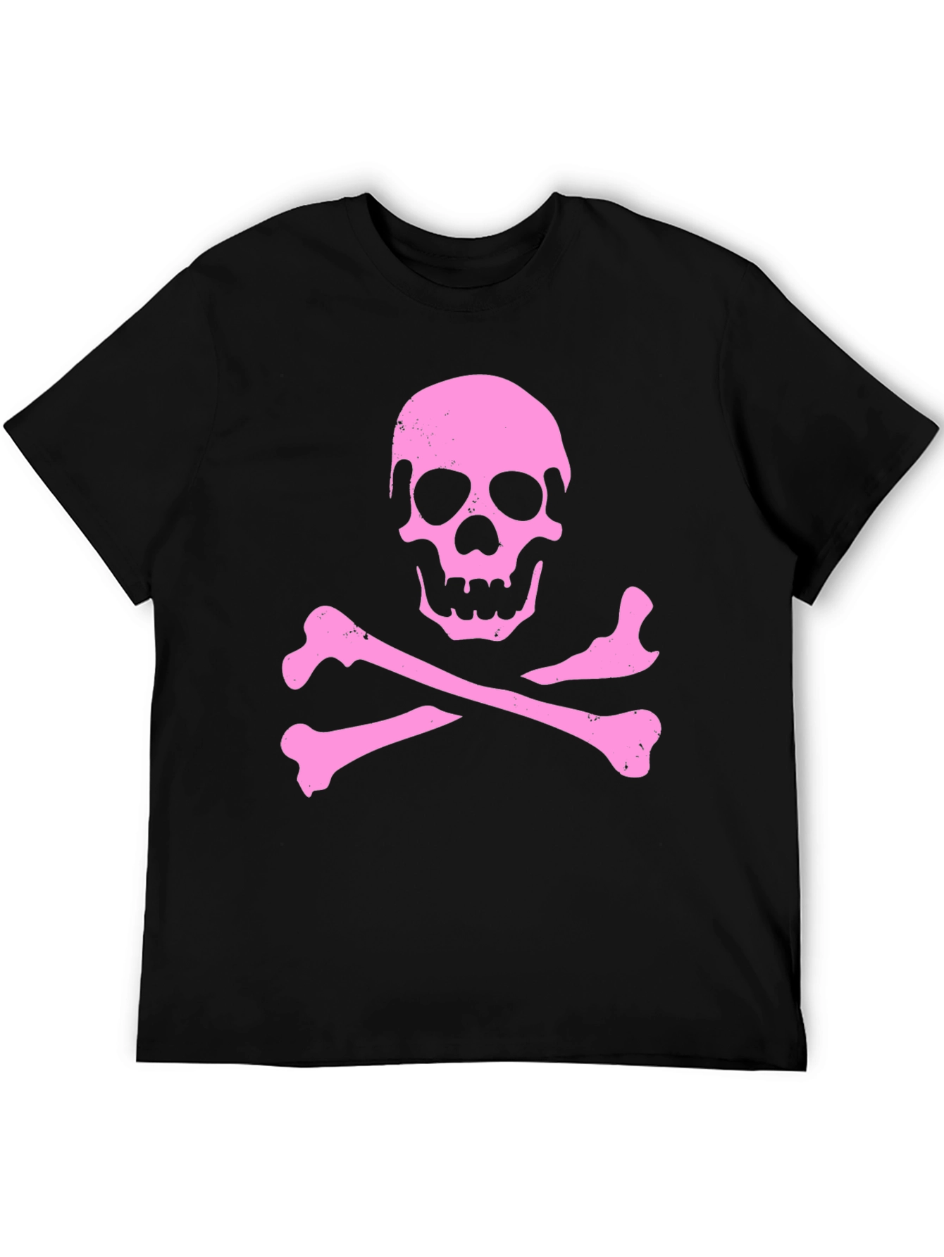 Skull & Crossbones Graphic Tee - Black