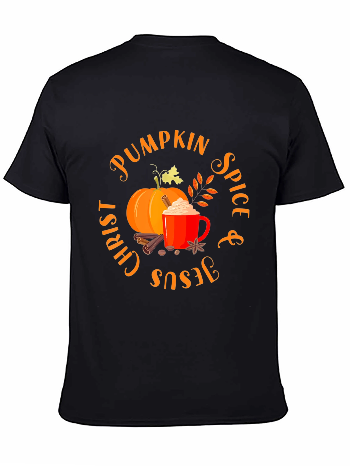 Pumpkin Spice Christ & Jesus Shirt