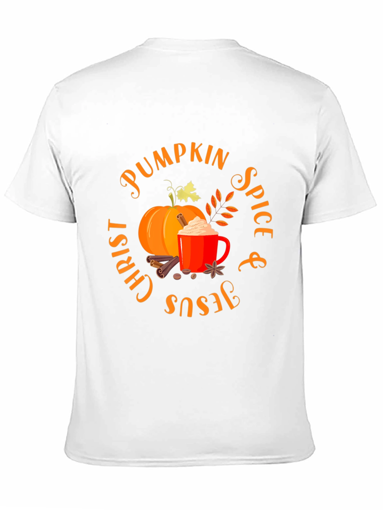 Pumpkin Spice Christ & Jesus Shirt