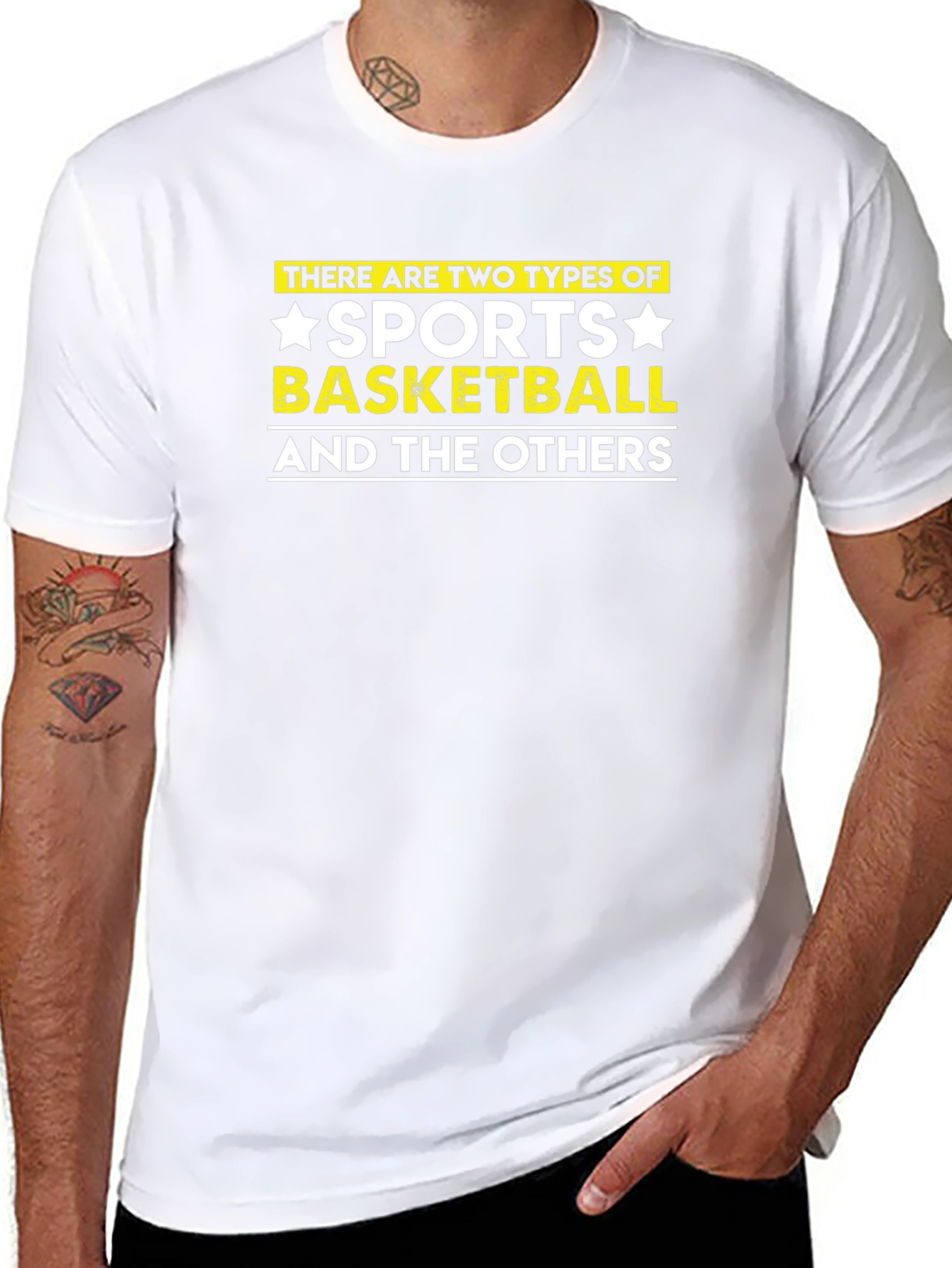 Basketball Sports T-Shirt - Funny Graphic Tee