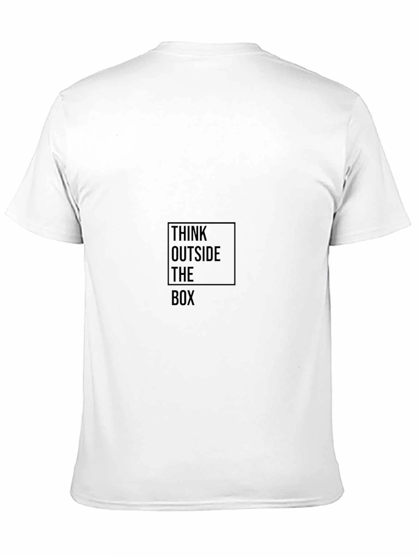 Think Outside the Box Black T-Shirt