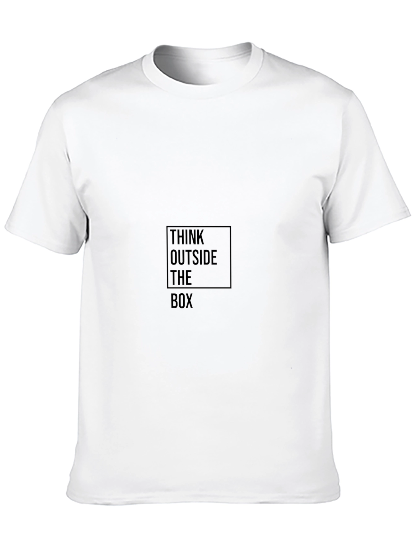 Think Outside the Box Black T-Shirt