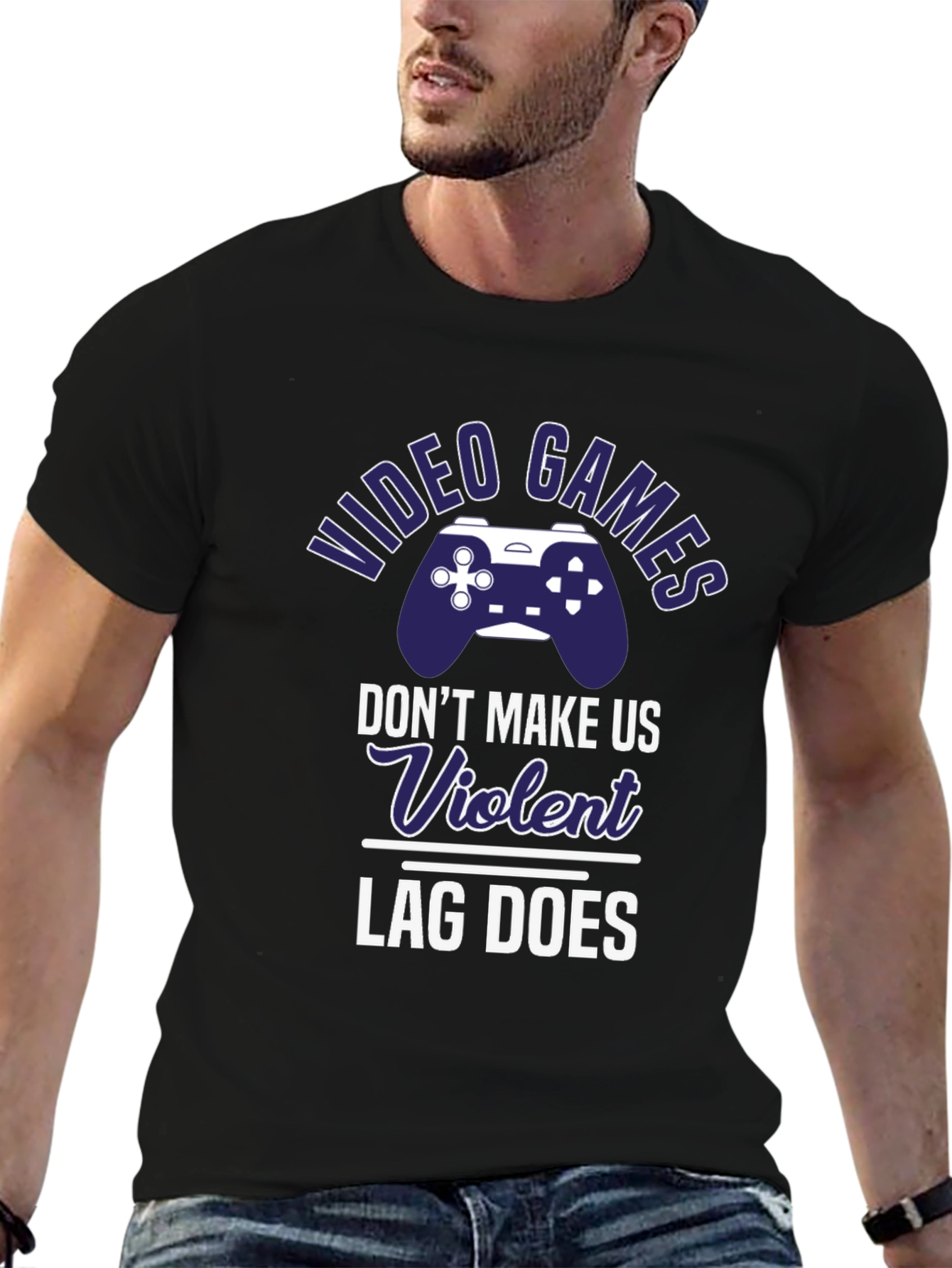Video Games Lag Does T-Shirt - Funny Gamer Tee
