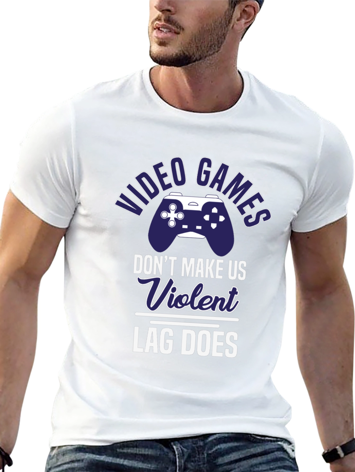 Video Games Lag Does T-Shirt - Funny Gamer Tee