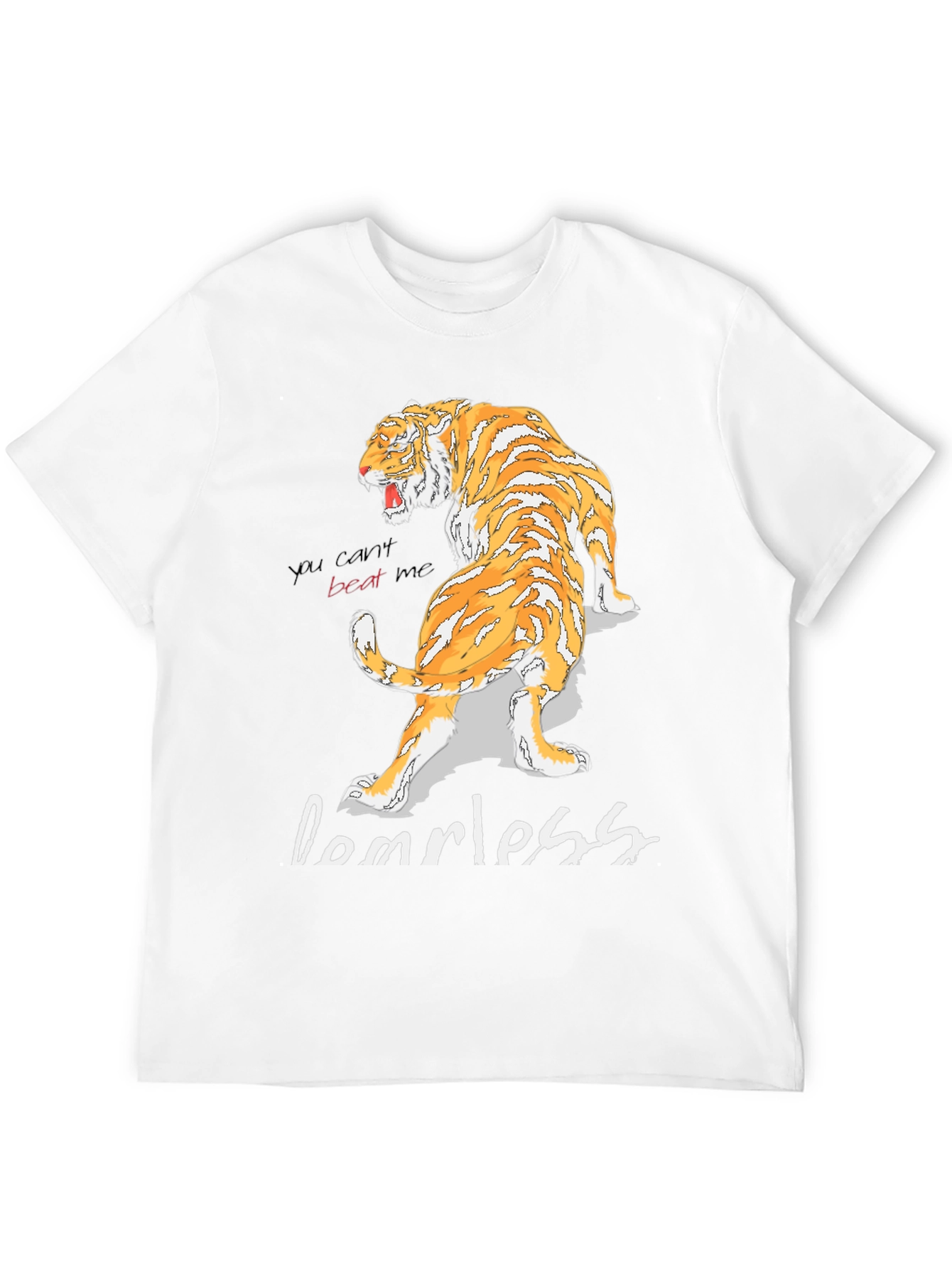 Tiger Domrless Graphic T-Shirt - Bold Streetwear Style