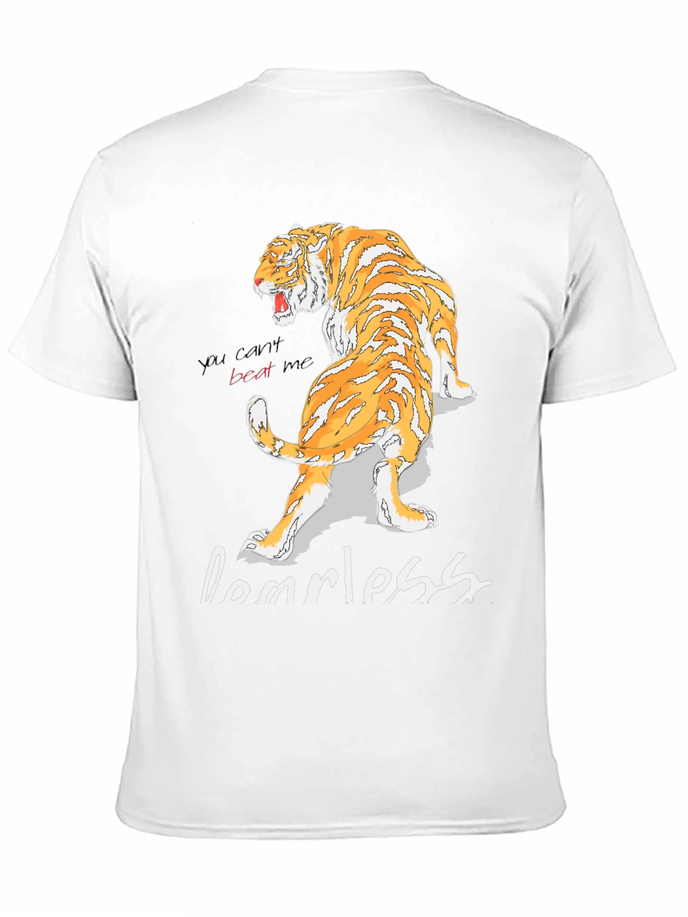 Tiger Domrless Graphic T-Shirt - Bold Streetwear Style
