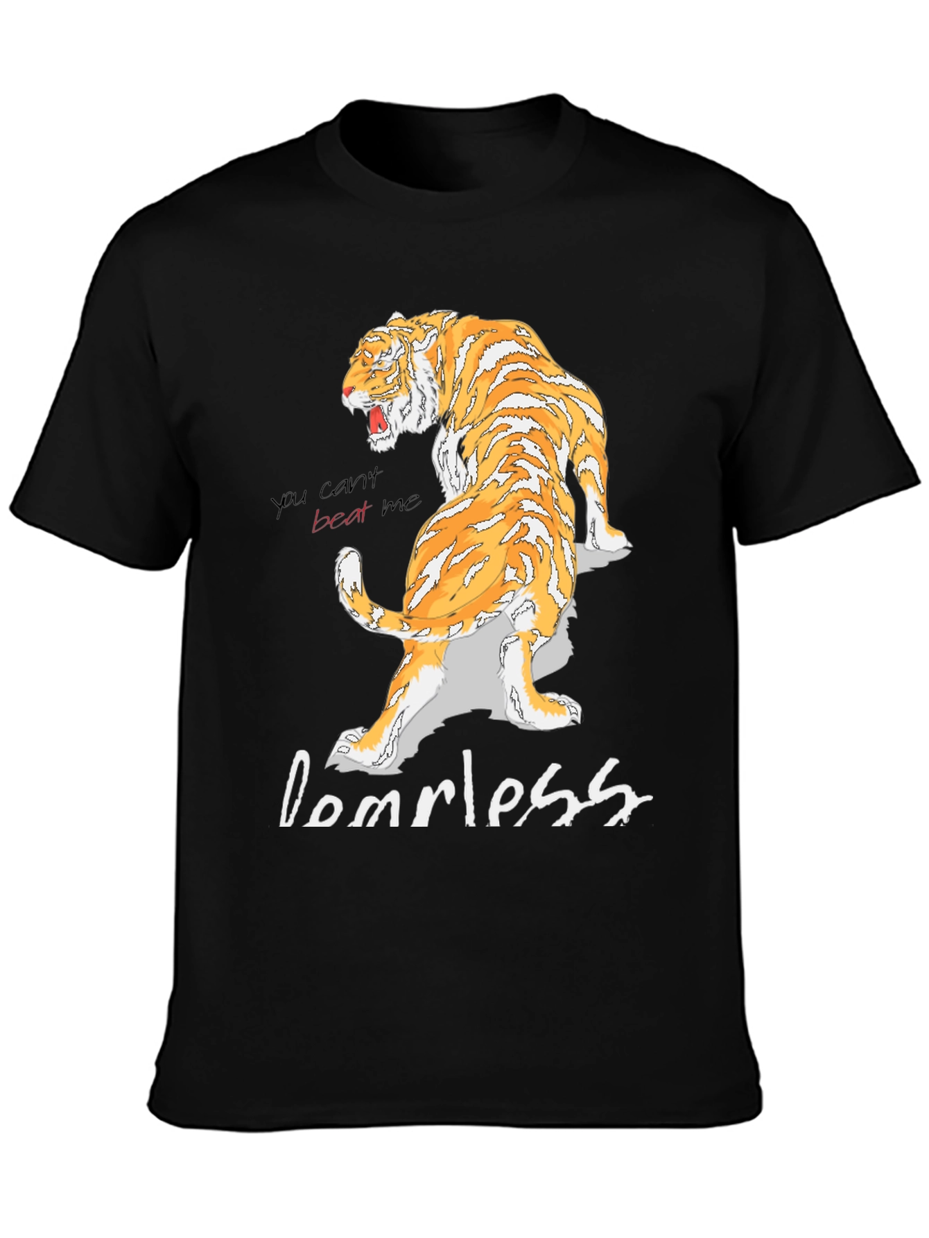Tiger Domrless Graphic T-Shirt - Bold Streetwear Style
