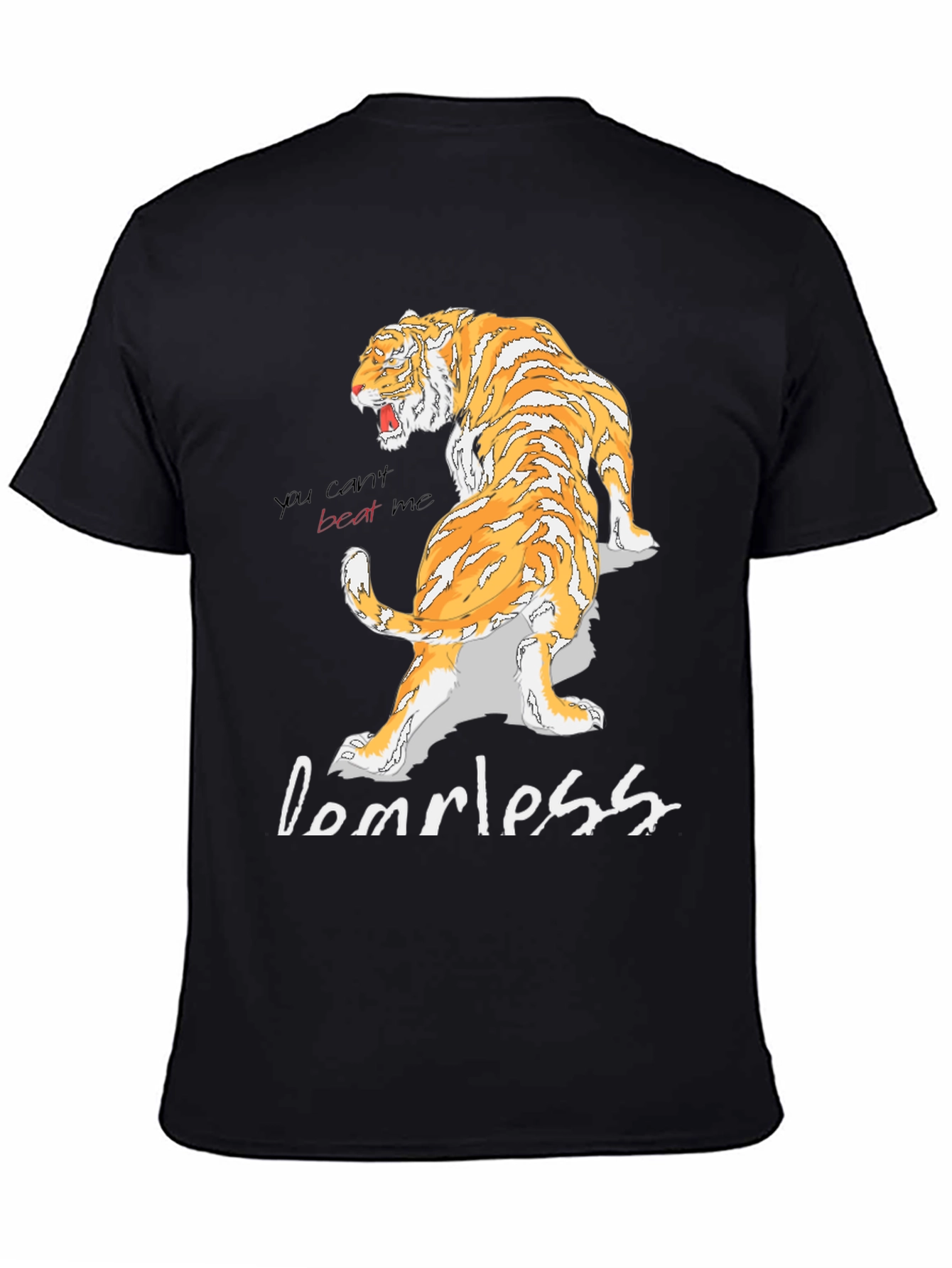 Tiger Domrless Graphic T-Shirt - Bold Streetwear Style