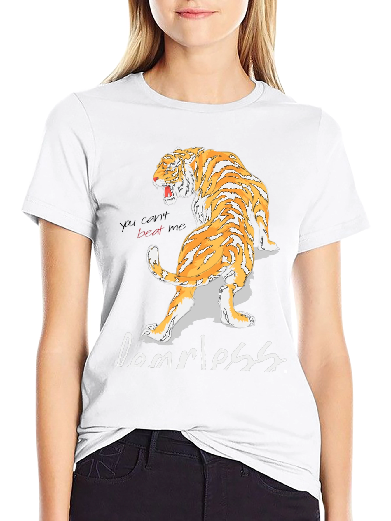 Tiger Domrless Graphic T-Shirt - Bold Streetwear Style