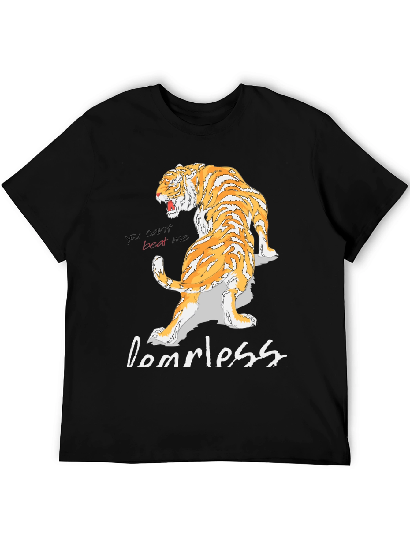 Tiger Domrless Graphic T-Shirt - Bold Streetwear Style