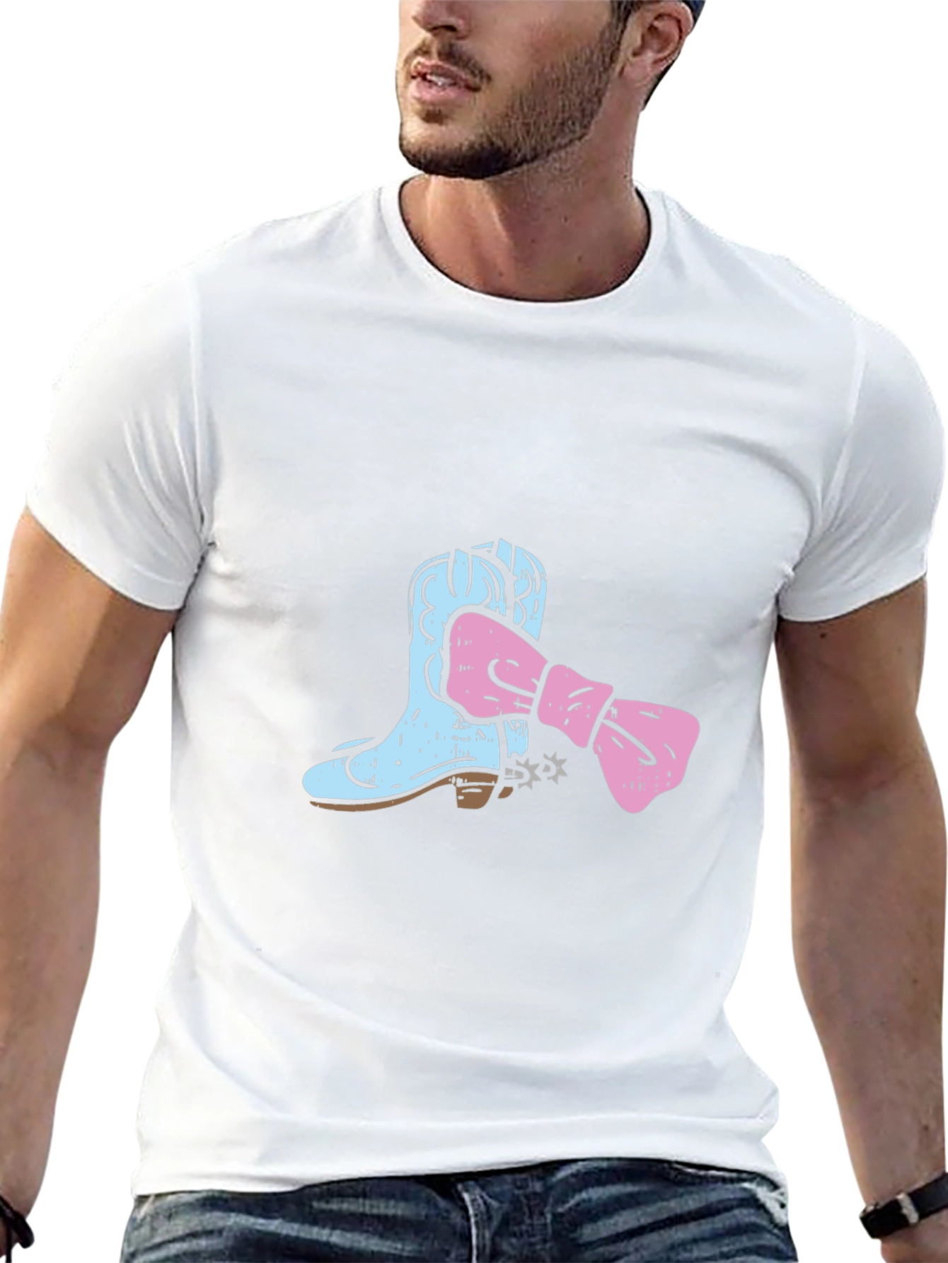 Cowboy Boot T-Shirt - Western Style Graphic Tee