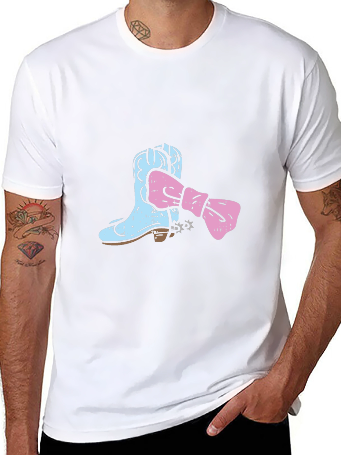Cowboy Boot T-Shirt - Western Style Graphic Tee