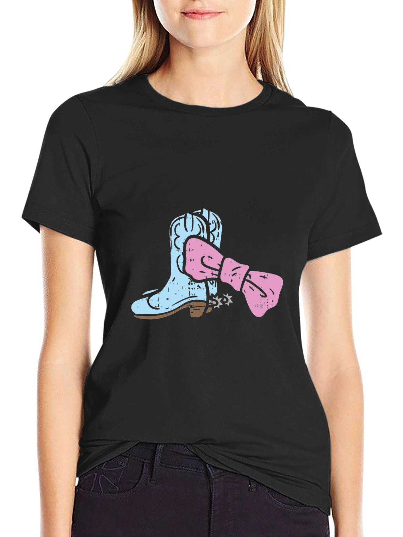 Cowboy Boot T-Shirt - Western Style Graphic Tee