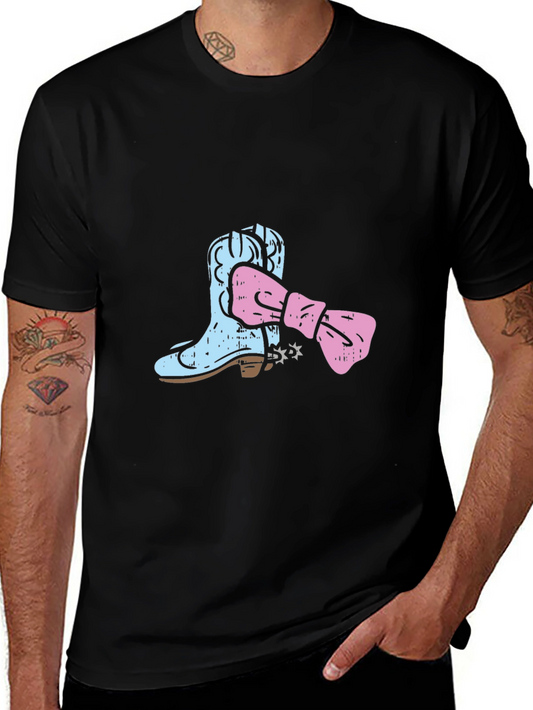 Cowboy Boot T-Shirt - Western Style Graphic Tee