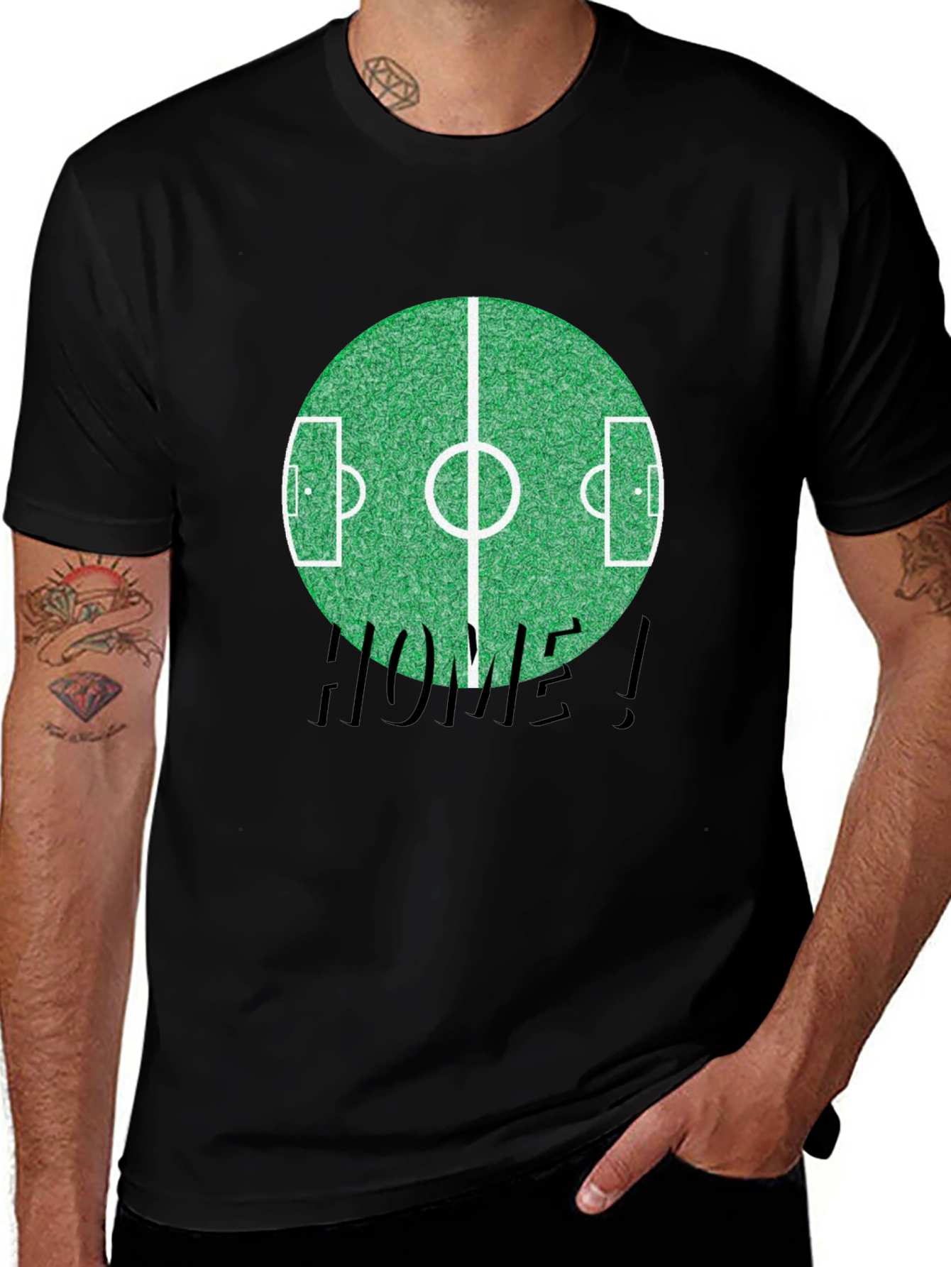 Soccer Field T-Shirt - Home! Graphic Tee