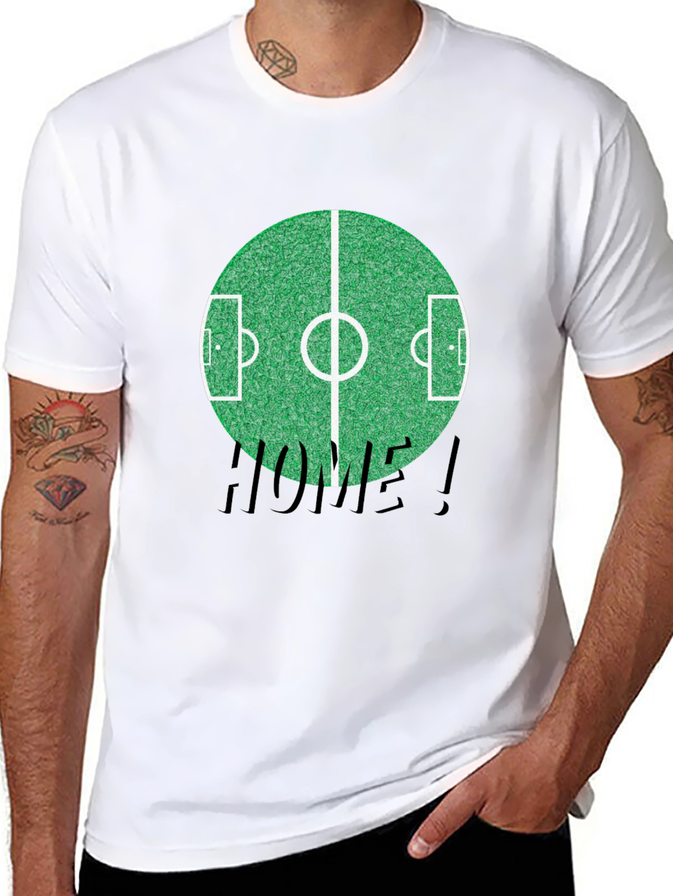 Soccer Field T-Shirt - Home! Graphic Tee