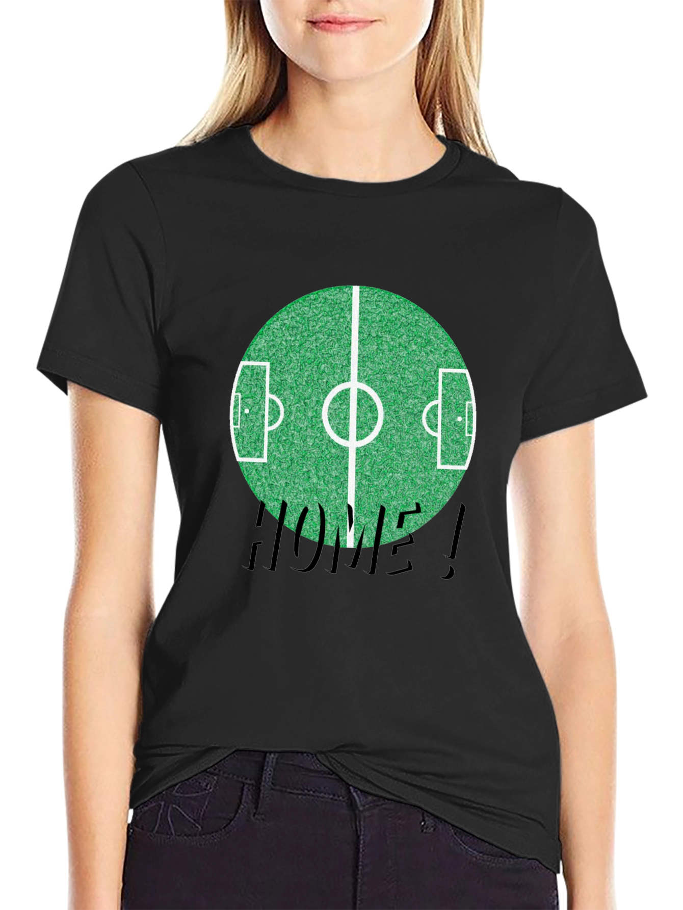 Soccer Field T-Shirt - Home! Graphic Tee
