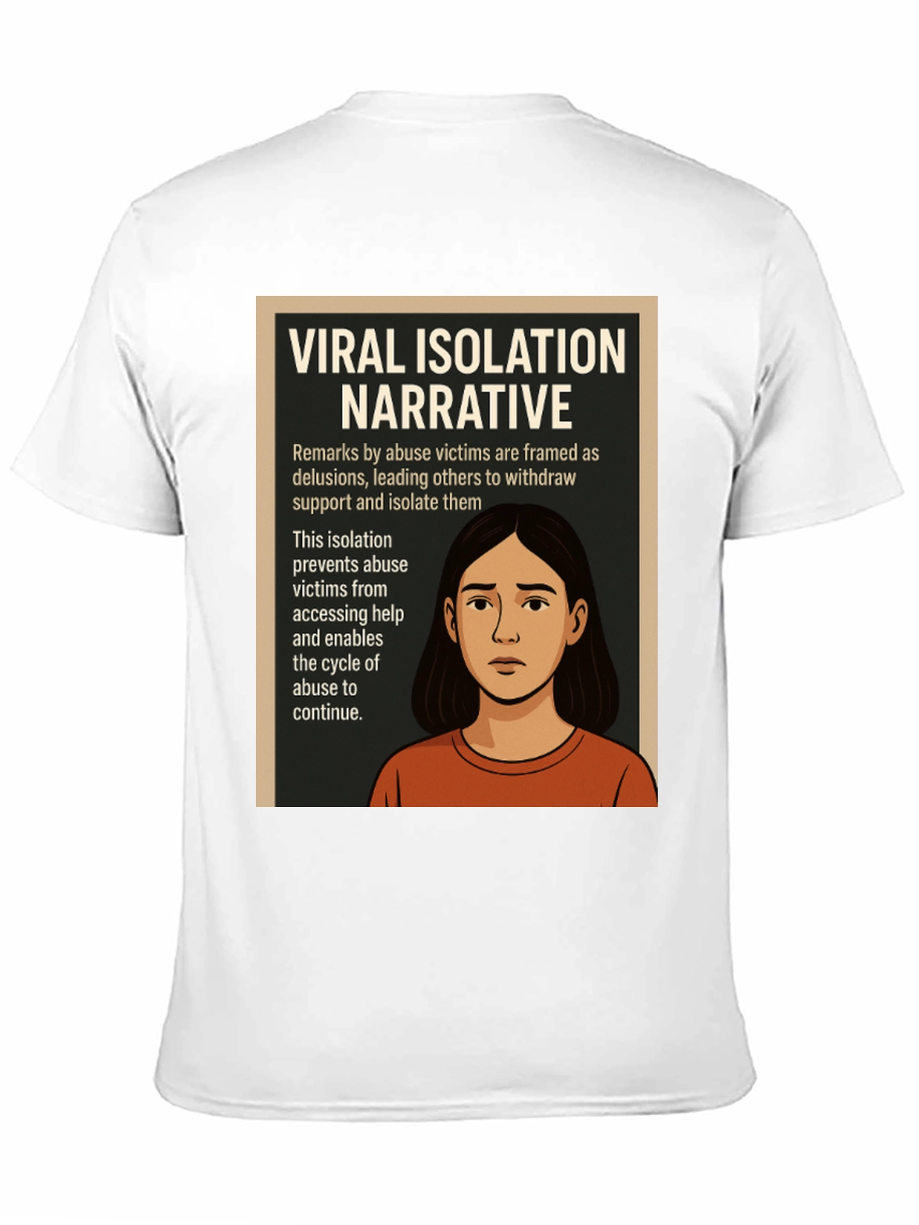 Viral Isolation Narrative T-Shirt