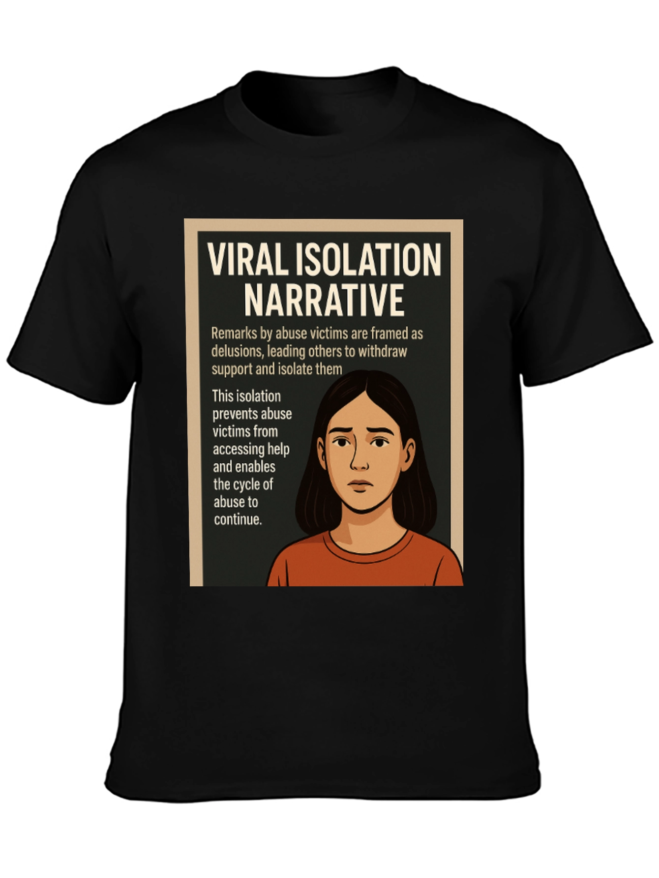 Viral Isolation Narrative T-Shirt