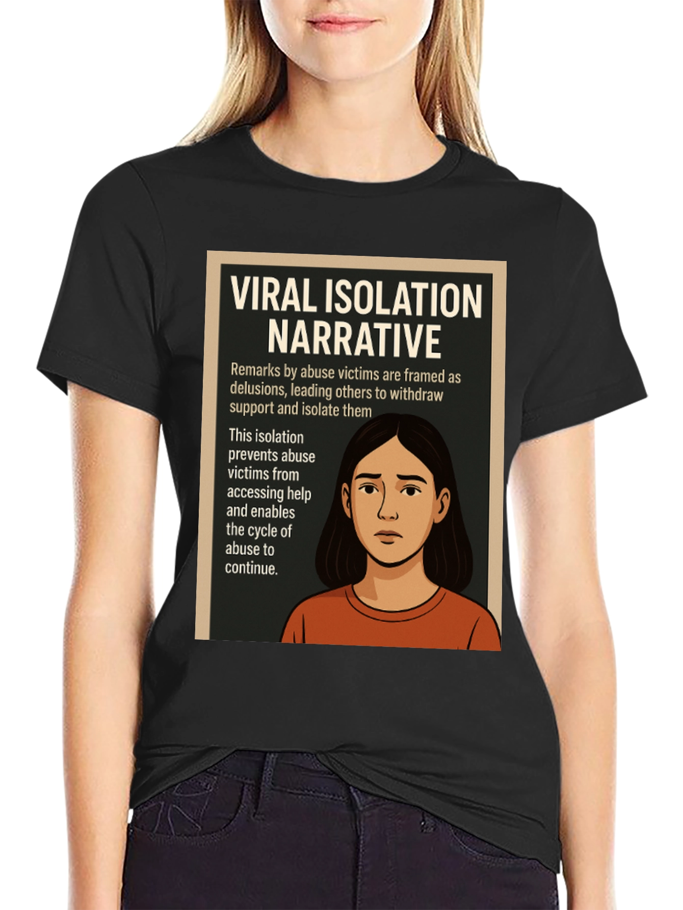 Viral Isolation Narrative T-Shirt