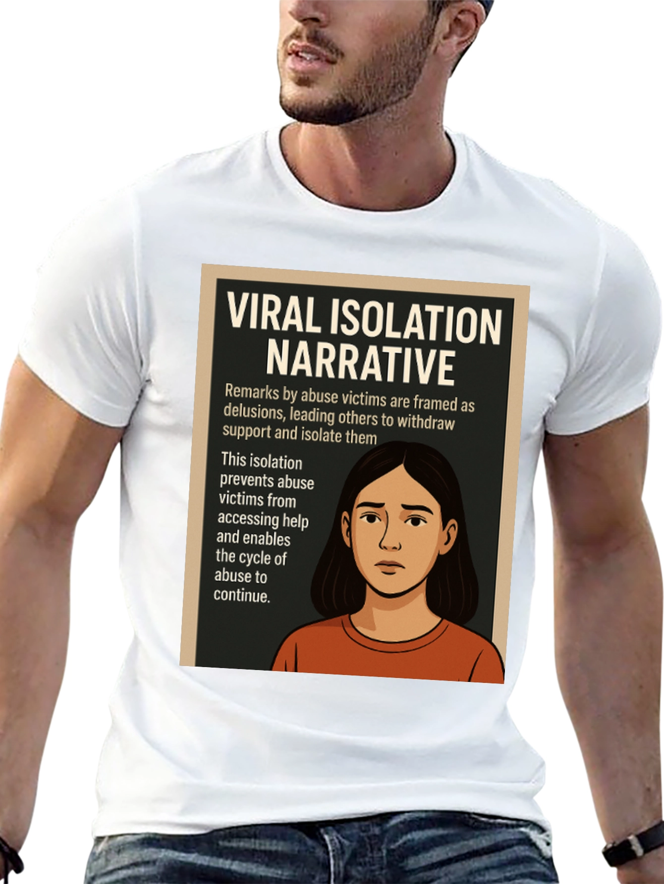 Viral Isolation Narrative T-Shirt