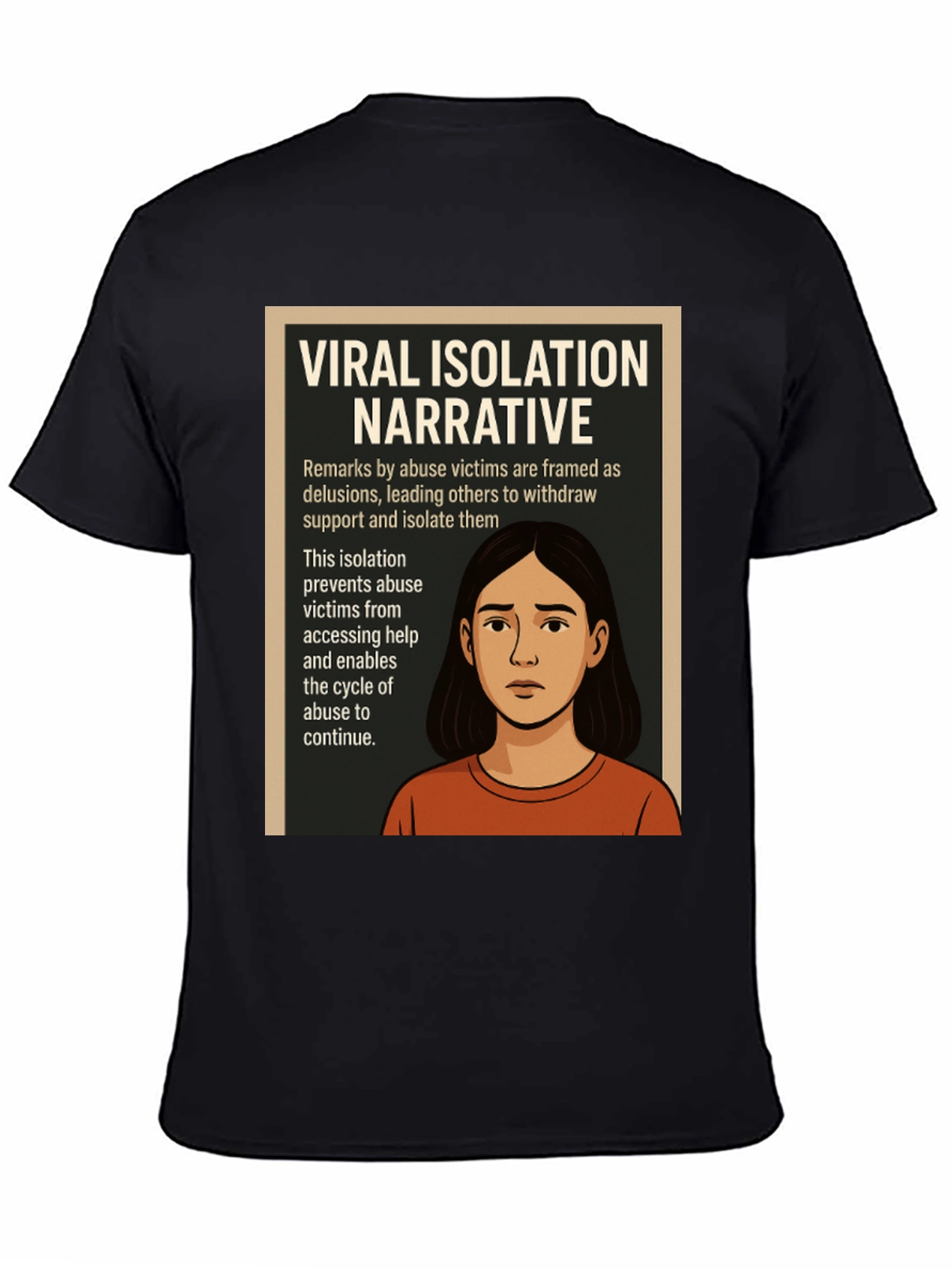 Viral Isolation Narrative T-Shirt