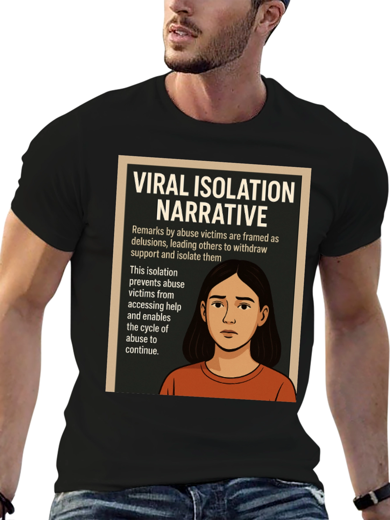 Viral Isolation Narrative T-Shirt