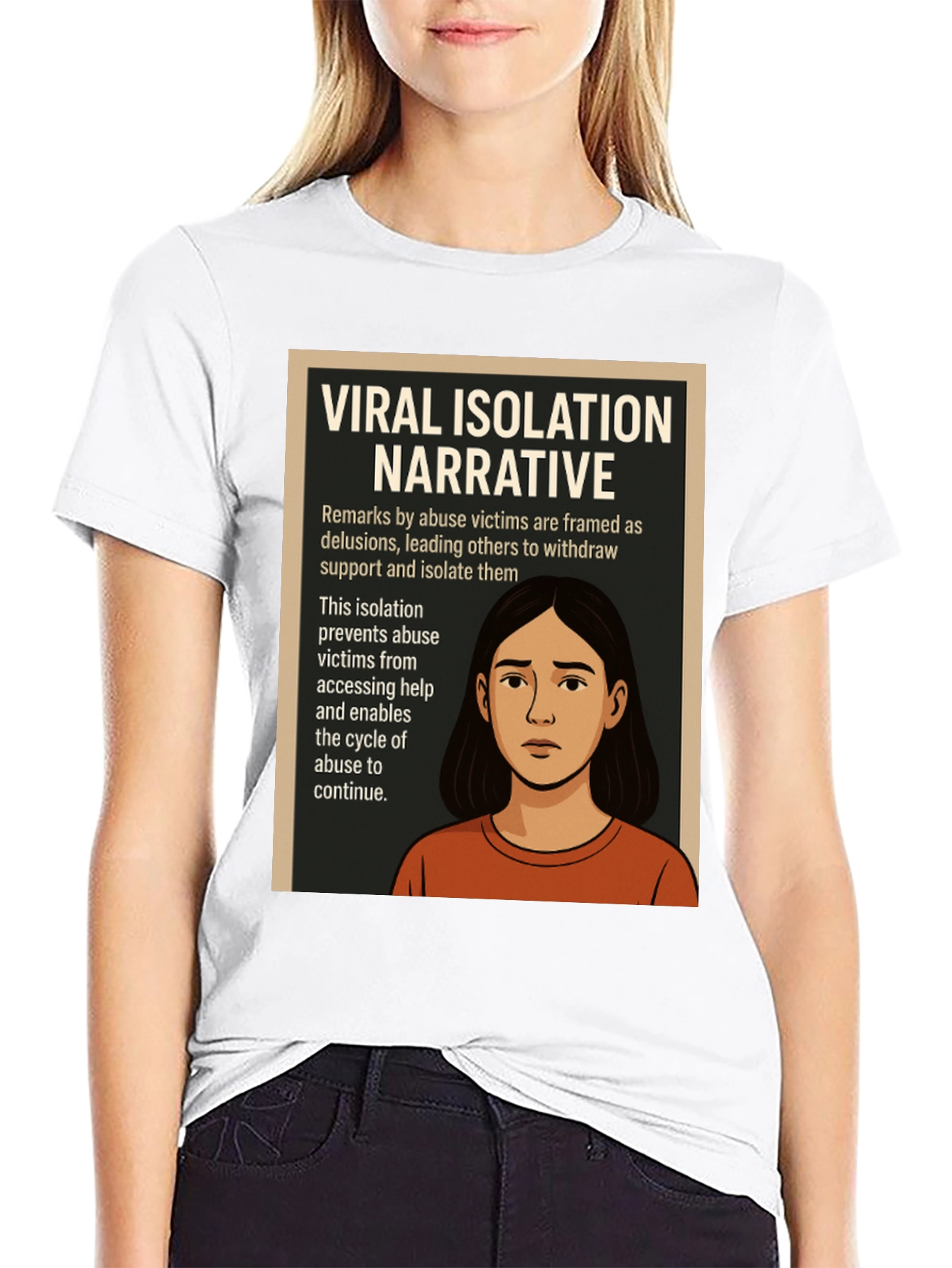 Viral Isolation Narrative T-Shirt