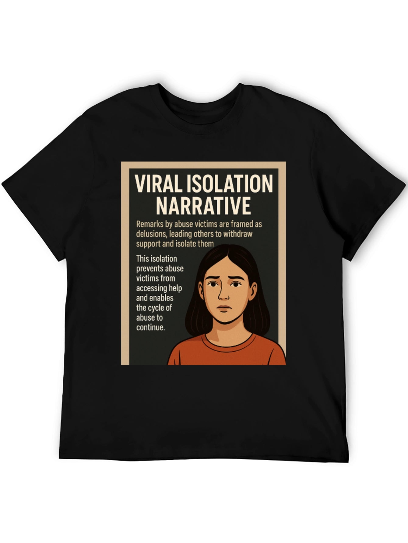 Viral Isolation Narrative T-Shirt