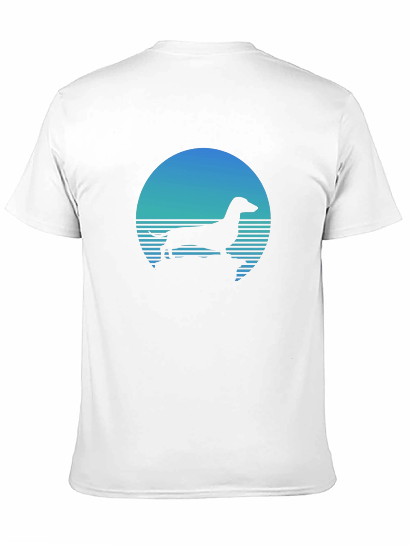 Retro Dachshund Silhouette T-Shirt