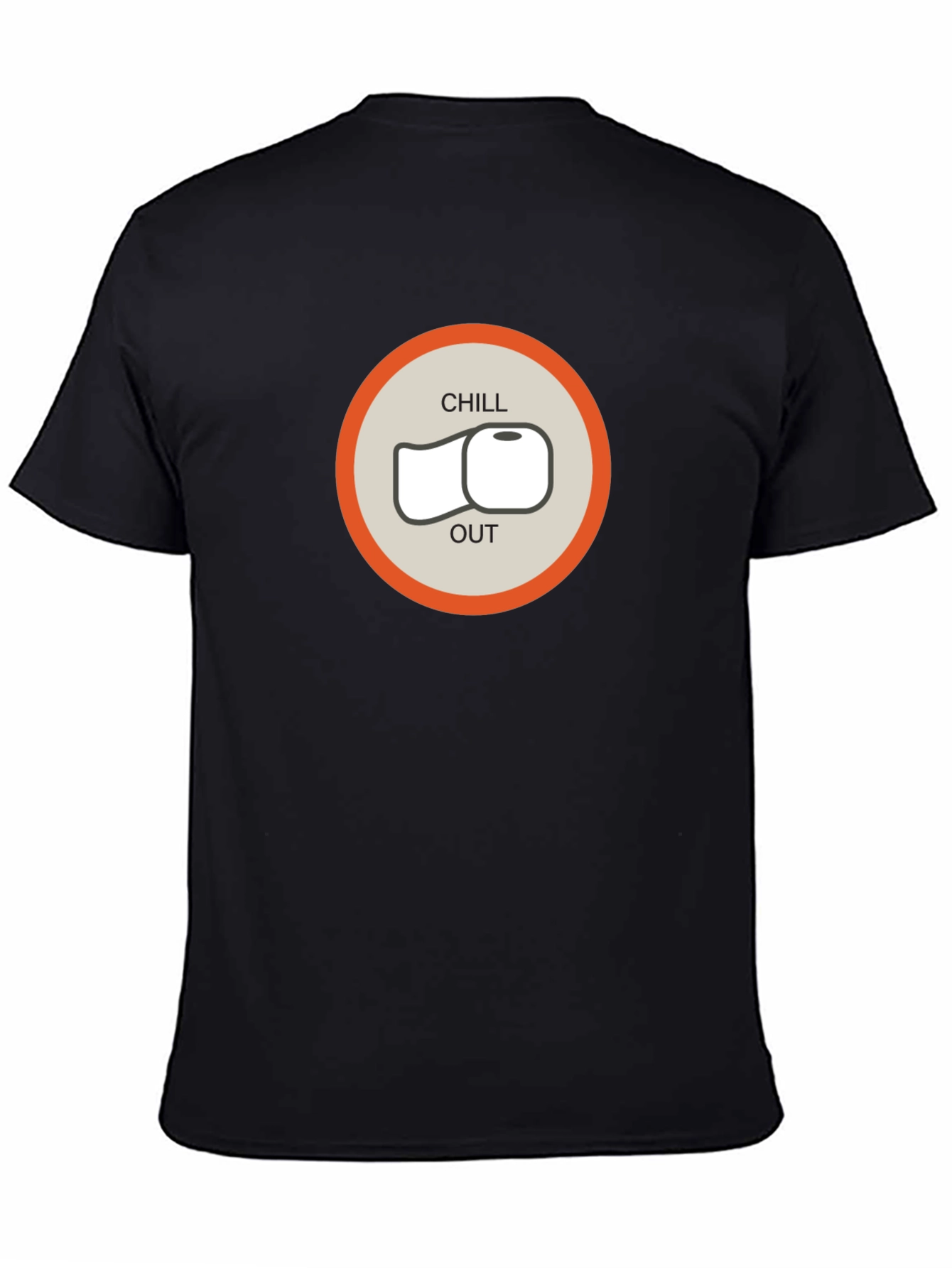 Chill Out Toilet Paper Graphic Tee