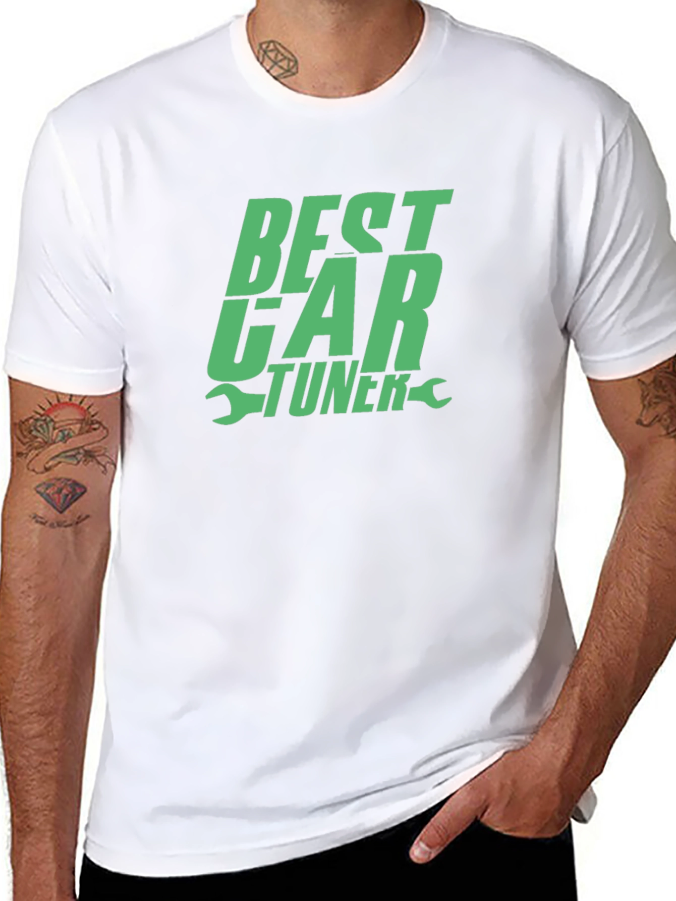 Best Car Tuner T-Shirt - Black Graphic Tee