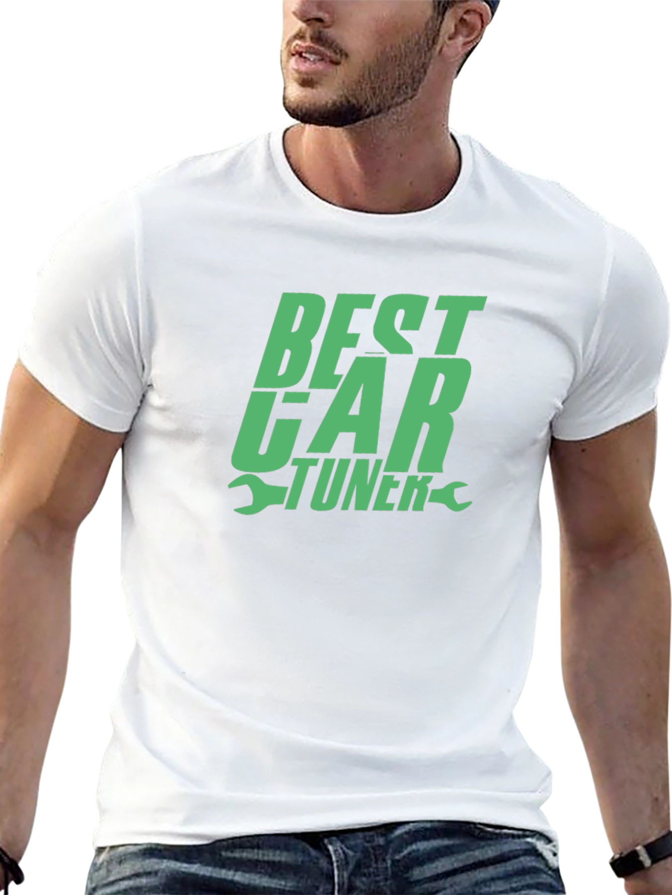 Best Car Tuner T-Shirt - Black Graphic Tee