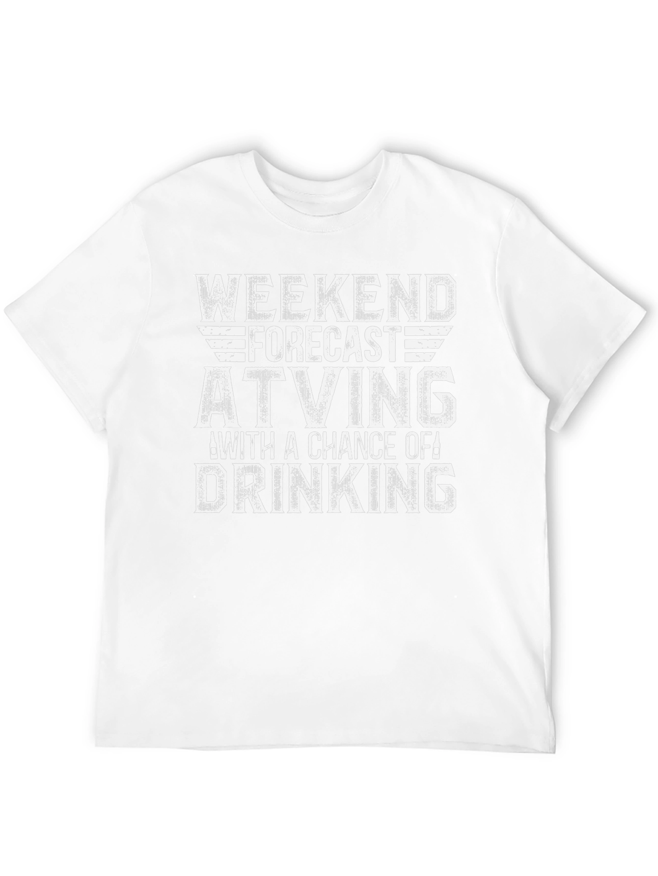 Weekend Forecast ATVing & Drinking T-Shirt