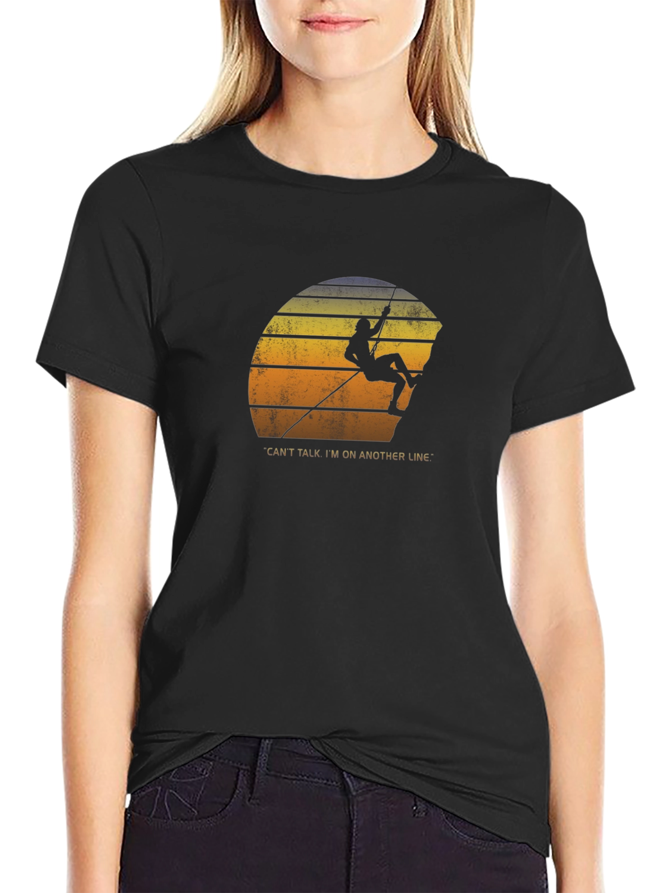 Climbing Silhouette T-Shirt - On Another Line