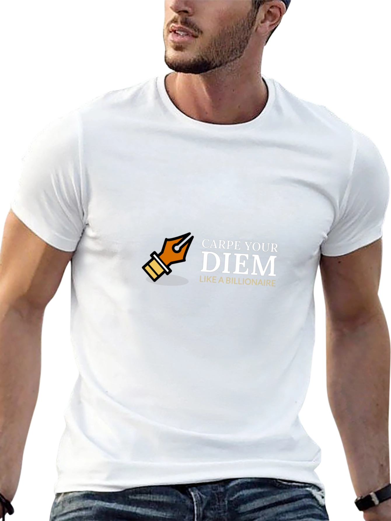 Carpe Your Diem Like A Billionaire Black Tee