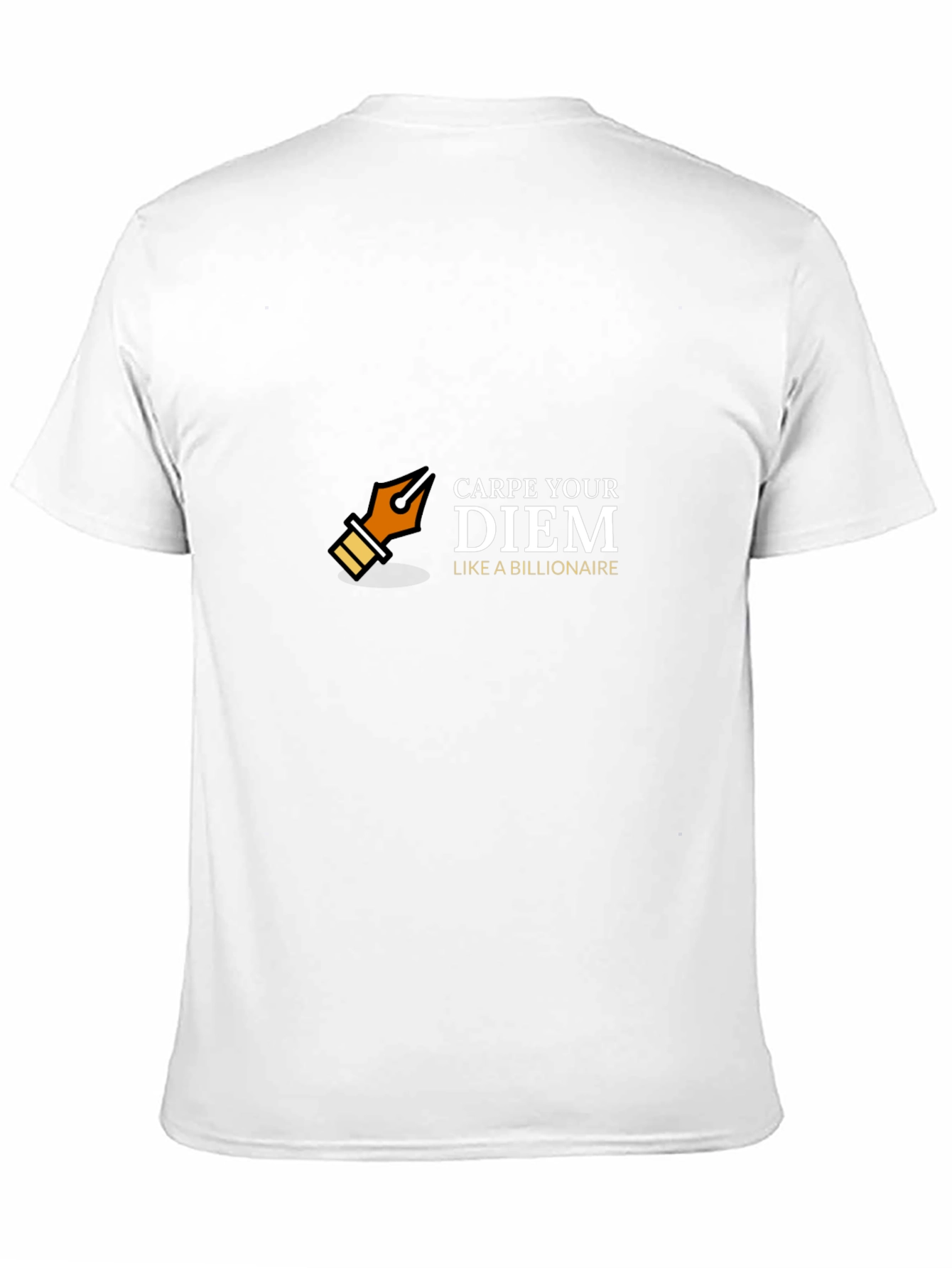 Carpe Your Diem Like A Billionaire Black Tee