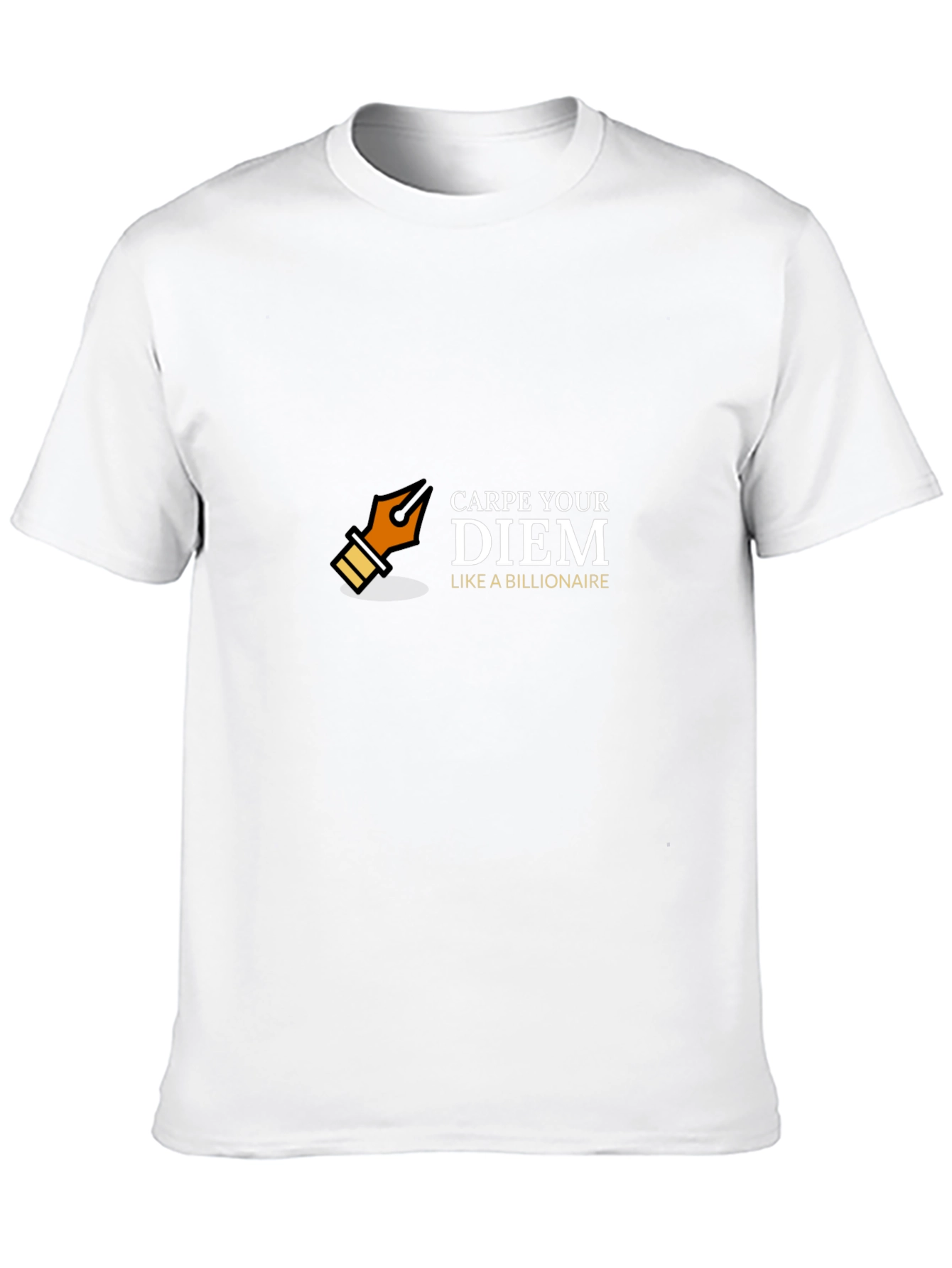 Carpe Your Diem Like A Billionaire Black Tee